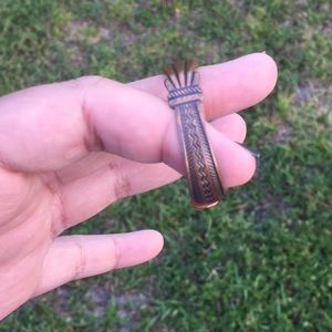 Solid copper wrap around